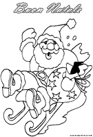 Disegno Babbo Natale